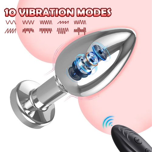 Anal butt plug vibrator - butt,