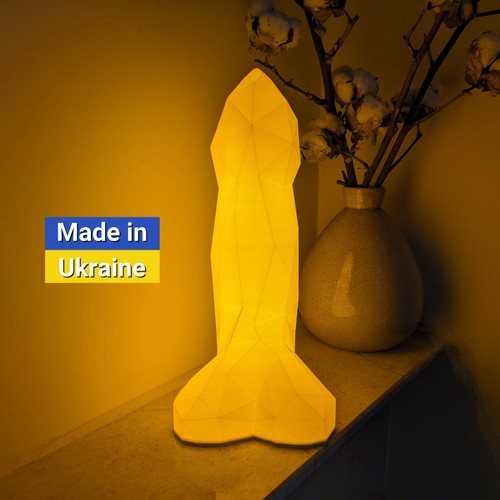 Large penis table - lamp, low